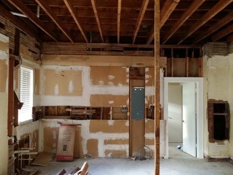 Kitchen Structural Repairs